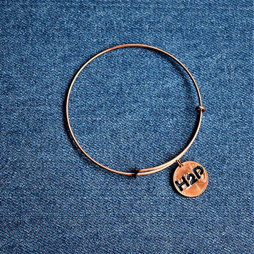 H2P Cut Penny Bangle