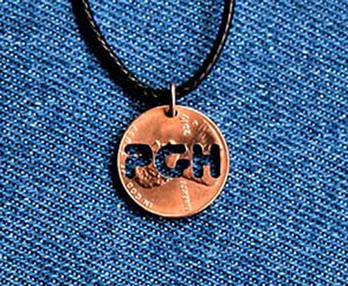 PGH Cut Penny Pendant