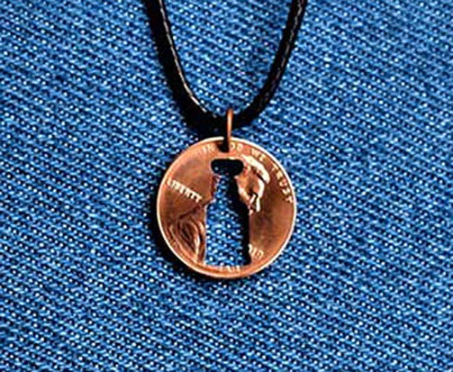 Stanley Cup Cut Penny Pendant