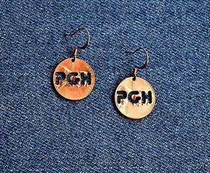 PGH Cut Penny Earrings